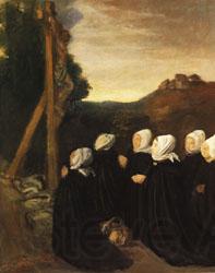 Alphonse legros The Calvary Norge oil painting art